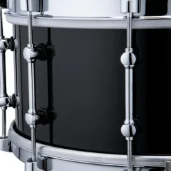 Majestic Opus One Cherry Shell Concert Snare Drum 14 x 6.5 in. Piano Black