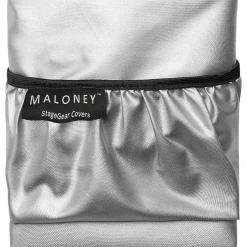 MALONEY StageGear Covers Reversible Black And Silver Keyboard Cover 36-48 Inches
