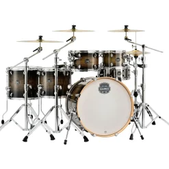 Mapex Armory Series Exotic Studioease Fast Shell Pack With 22" Bass Drum Black Dawn