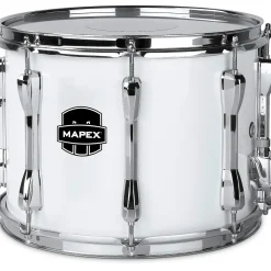 Mapex Qualifier Standard Series Marching Snare Drum 13 x 10 in. Gloss White