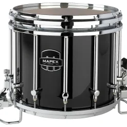 Mapex Quantum Classic Series 14" Marching Snare Drum 14 x 12 in. Gloss Black