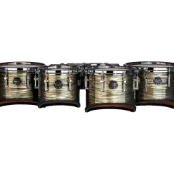 Mapex Quantum Mark II Drums on Demand Series Classic Cut Tenor Large Marching Sextet 6, 8, 10, 12, 13, 14 in. Natural Shale
