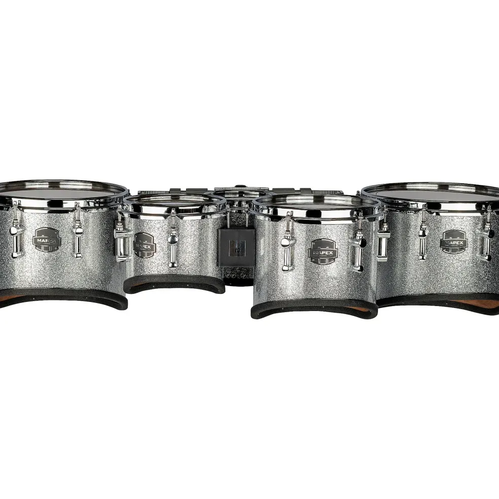 Mapex Quantum Mark II Series California Cut Tenor Small Marching Quint 6, 8, 10, 12, 13 in. Diamond Dazzle