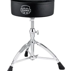 Mapex Round Top Drum Throne with Black Cloth Top