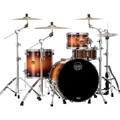 Mapex Saturn Evolution Hybrid Organic Rock 3-Piece Shell Pack With 22" Bass Drum Exotic Sunburst