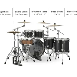 Mapex Saturn Studioease 5-Piece Shell Pack With 22