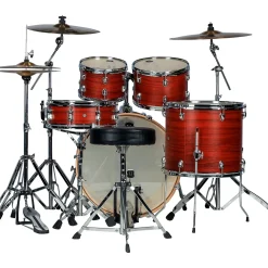 Mapex Venus Complete 5-Piece Drum Set With Hardware & Cymbals Redwood