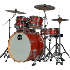Mapex Venus Complete 5-Piece Drum Set With Hardware & Cymbals Redwood