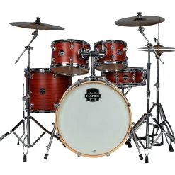 Mapex Venus Complete 5-Piece Drum Set With Hardware & Cymbals Redwood