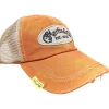 Martin Baseball Cap With Pick Holder, Orange