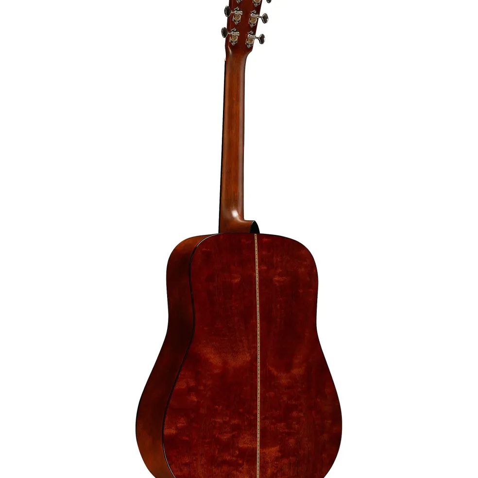 Martin Custom Shop 18 Style All Quilted Mahogany Dreadnought Acoustic Guitar Toasted Burst