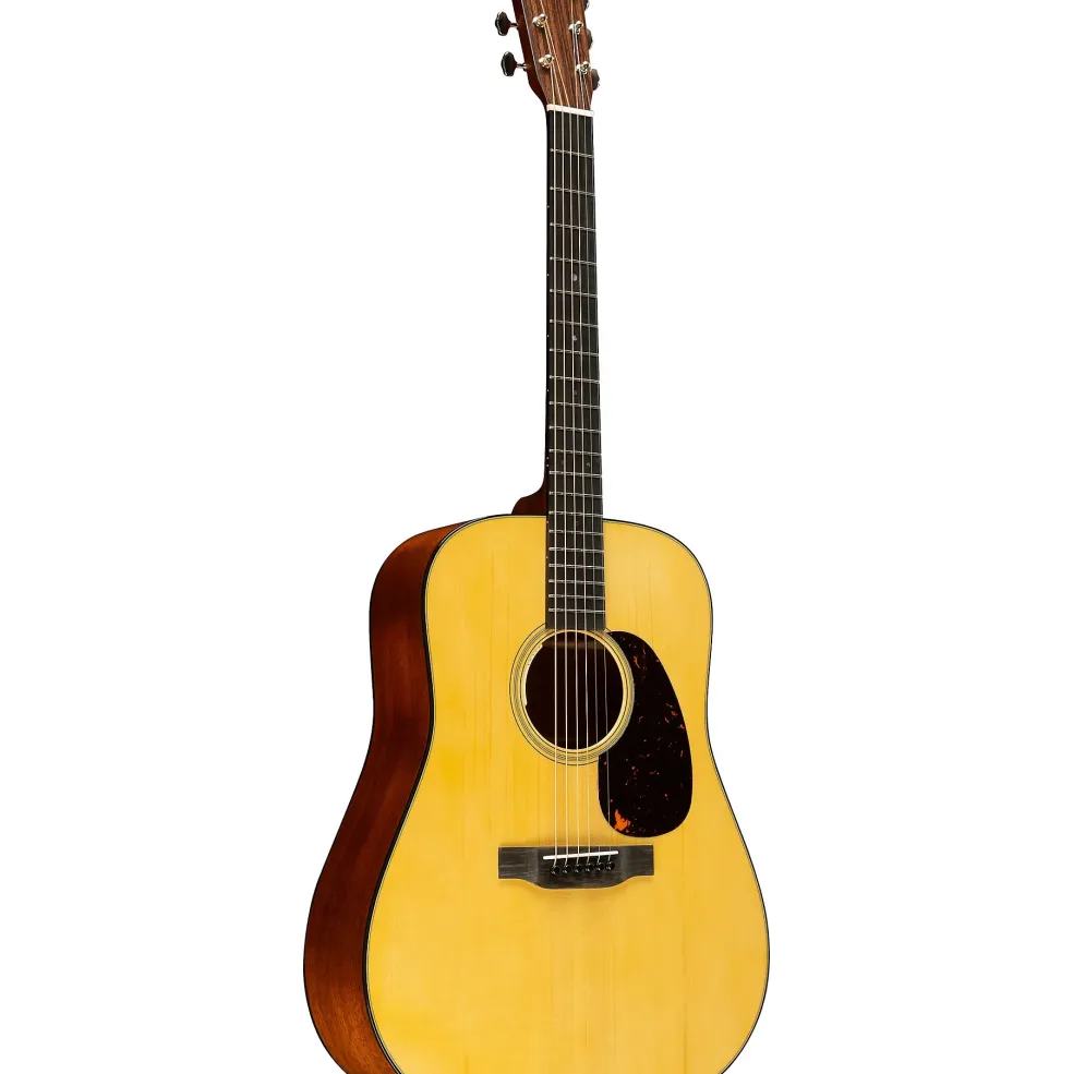 Martin Custom Shop 18 Style Adirondack Spruce-Mahogany Dreadnought Acoustic-Electric Guitar Natural