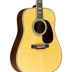 Martin Custom Shop Dreadnought 45-Style Adirondack Spruce-Rosewood Acoustic Guitar Natural
