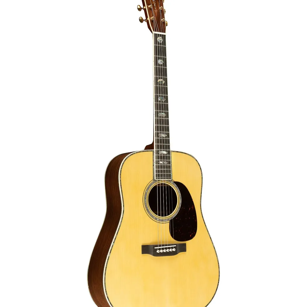 Martin Custom Shop Dreadnought 45-Style Adirondack Spruce-Rosewood Acoustic Guitar Natural