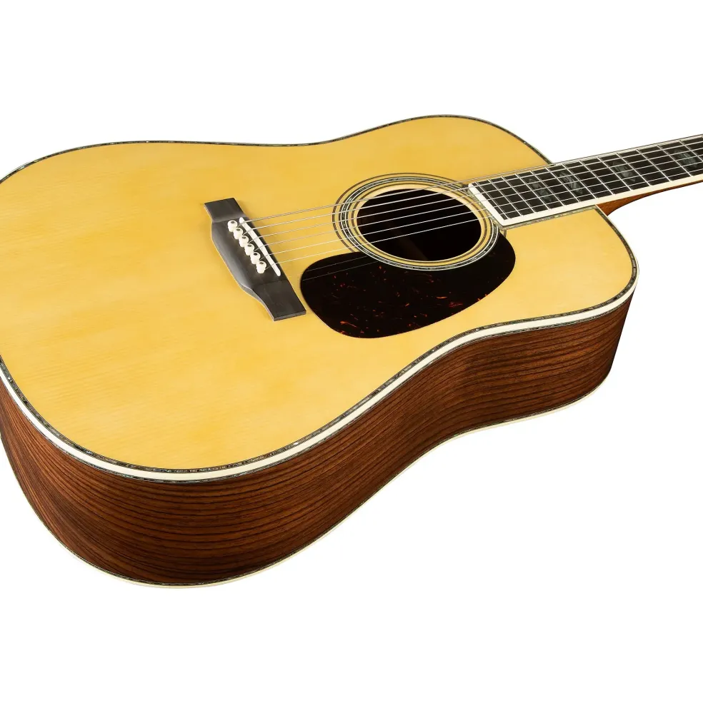 Martin Custom Shop Dreadnought 45-Style Adirondack Spruce-Rosewood Acoustic Guitar Natural