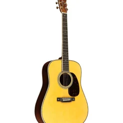 Martin Custom Shop Dreadnought Style 45 Sitka Spruce-Wild Grain East Indian Rosewood Acoustic Guitar Natural