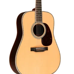 Martin D-45 Modern Deluxe Acoustic Guitar Natural