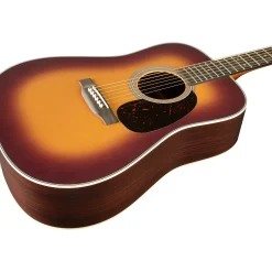 Martin D-28 Satin Acoustic Guitar Amber Burst