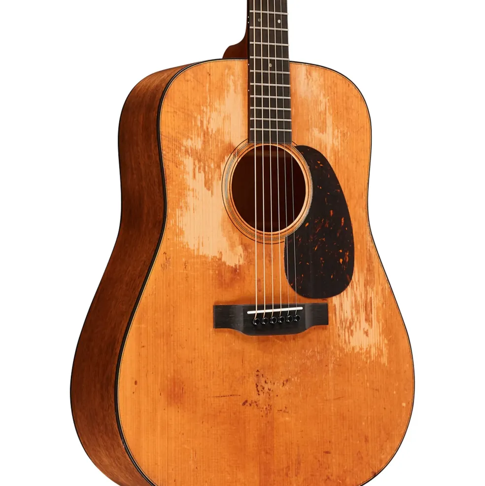 Martin D-18 Street Legend Acoustic Guitar Aged Natural