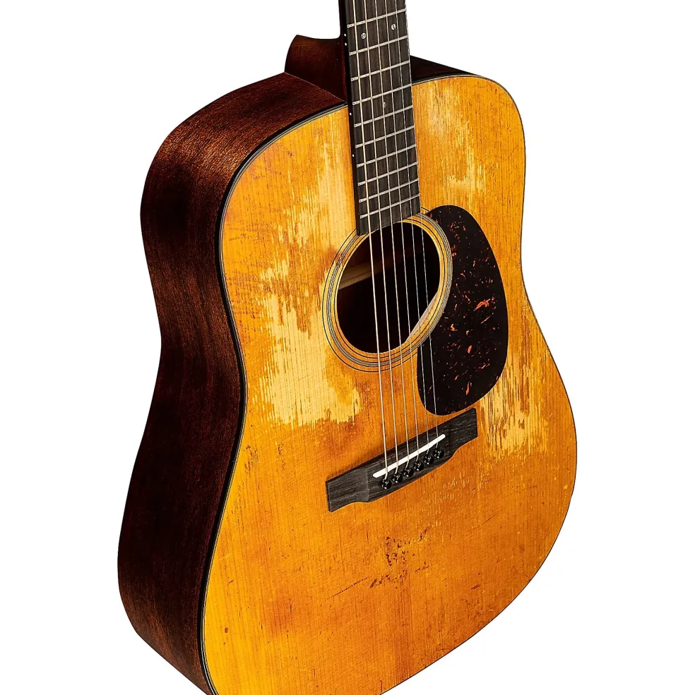 Martin D-18 Street Legend Acoustic Guitar Aged Natural