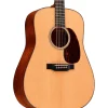 Martin D-18E Modern Deluxe Dreadnought Acoustic-Electric Guitar Natural