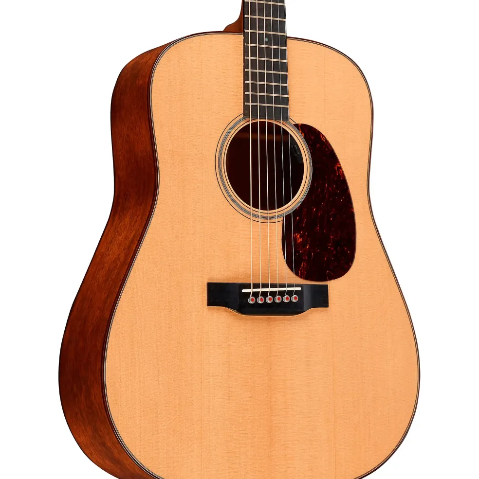 Martin D-18E Modern Deluxe Dreadnought Acoustic-Electric Guitar Natural