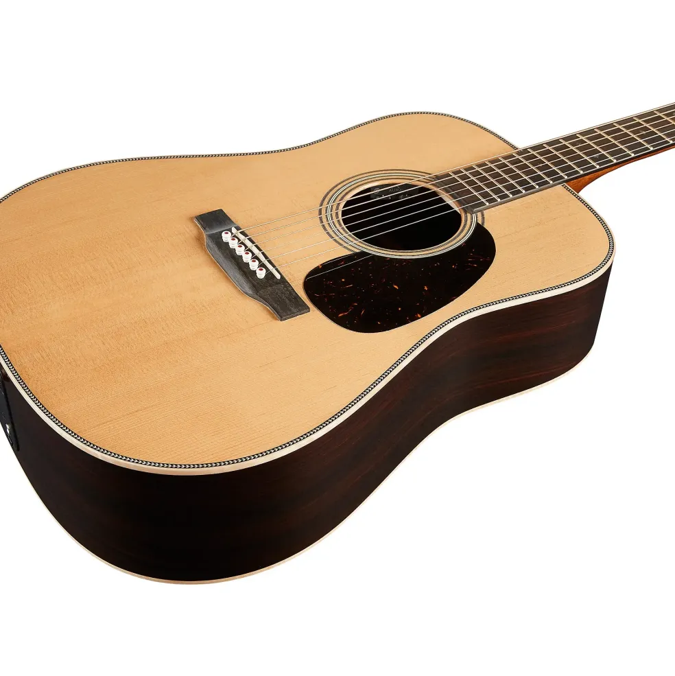 Martin D-28E Modern Deluxe Dreadnought Acoustic-Electric Guitar Natural