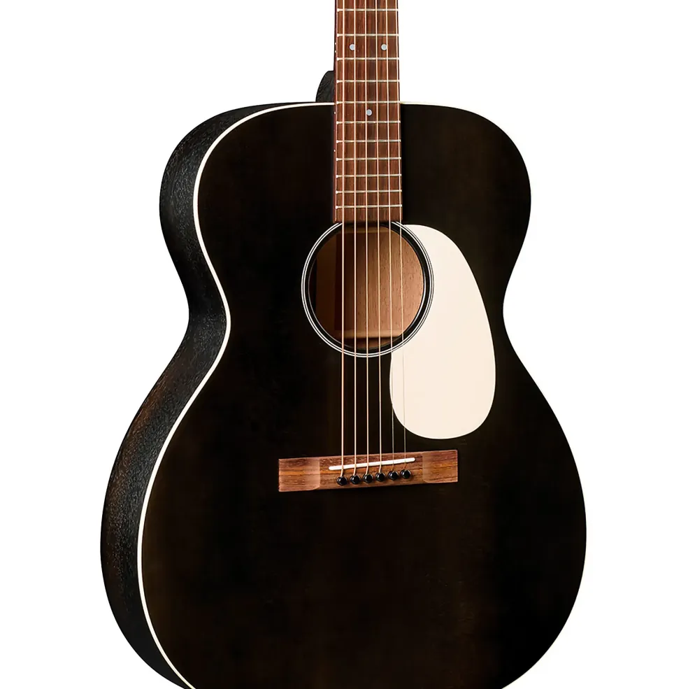 Martin 000-17E Auditorium Spruce-Mahogany Acoustic-Electric Guitar Black Smoke