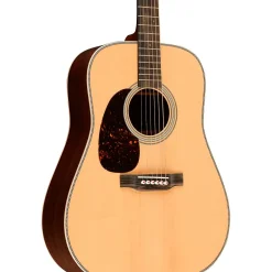 Martin Left-Handed D-28 Modern Deluxe Acoustic Guitar Natural Natural