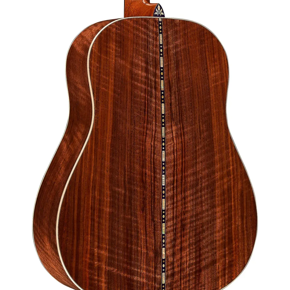Martin Limited-Edition Hops and Barley Dreadnought Acoustic Guitar Toasted Burst