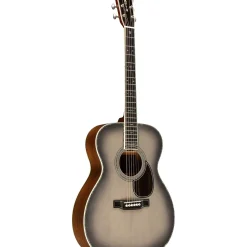 Martin Limited-Edition OM-45 John Mayer Signature Platinum Acoustic Guitar Gray Sunburst