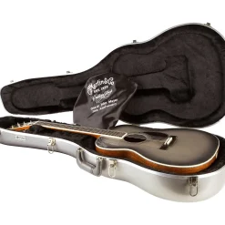 Martin Limited-Edition OM-45 John Mayer Signature Platinum Acoustic Guitar Gray Sunburst