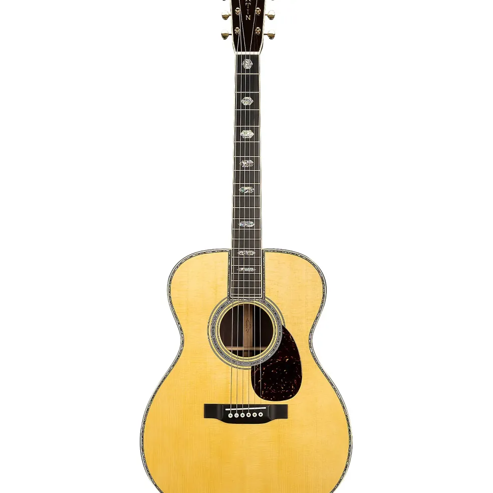 Martin OM-45 Spruce-Rosewood Orchestra Acoustic Guitar Natural