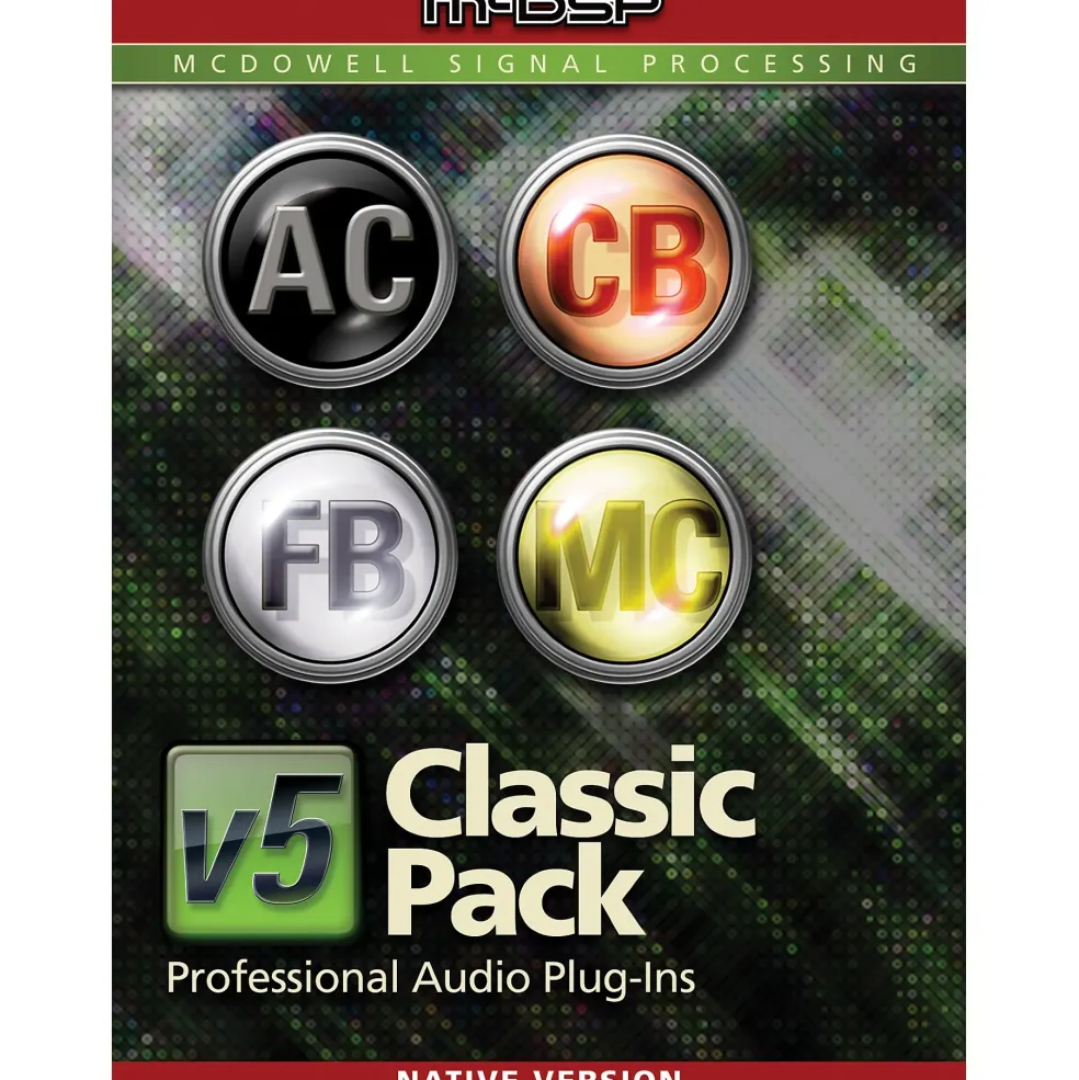 McDSP Classic Pack Native v7 (Software Download)