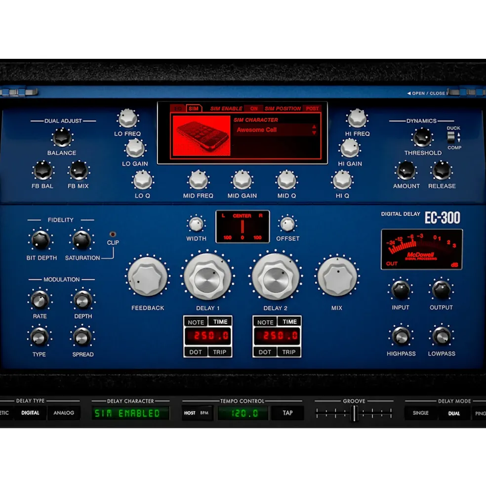 McDSP EC-300 Echo Collection HD v7