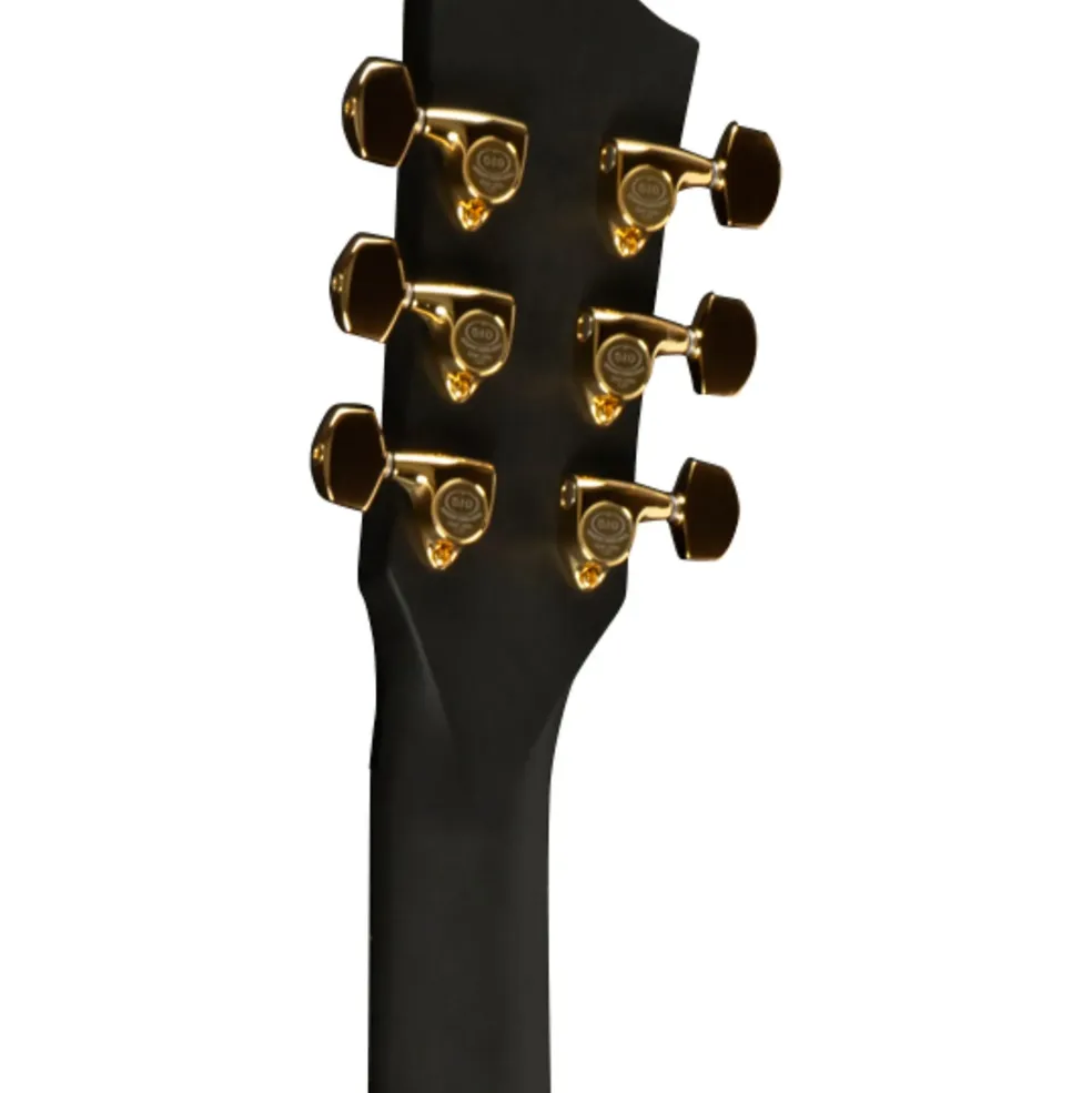 McPherson Carbon Series Sable With Gold Hardware Acoustic-Electric Guitar Standard Top