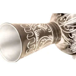 MEINL Aluminum Darbuka Hand Engraved Aluminum 8 in. x 14.5 in.
