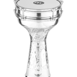 MEINL Aluminum Hand-Hammered Darbuka Silver 8 in.