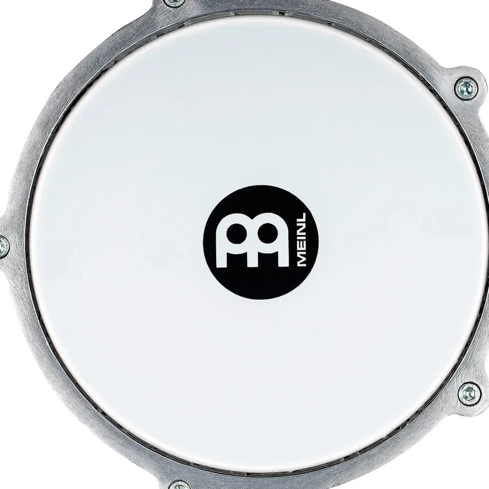 MEINL Aluminum Hand-Hammered Darbuka Silver 8 in.