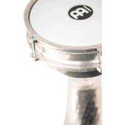 MEINL Aluminum Hand-Hammered Darbuka Silver 8 in.