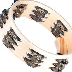 MEINL Artisan Edition Compact Tambourine with Steel Jingles 3 Row 8 in.