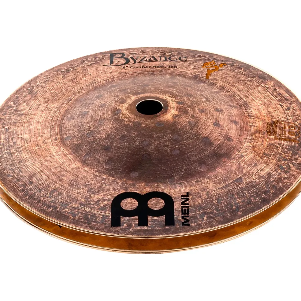 MEINL Artist Concept Benny Greb Signature Crasher Hats 6 in.