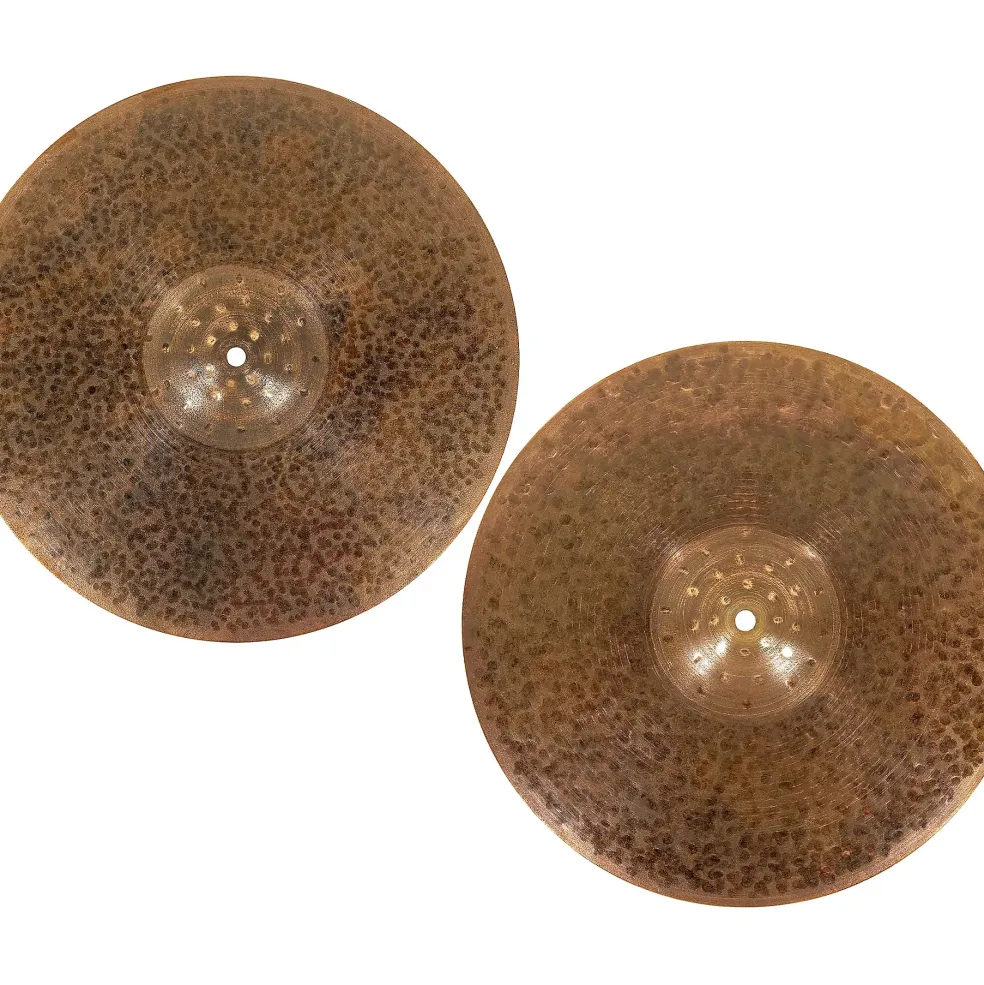 MEINL Byzance Big Apple Dark Hi-Hat Cymbals 15 in.
