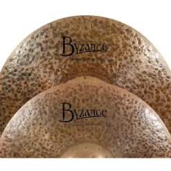 MEINL Byzance Big Apple Dark Hi-Hat Cymbals 15 in.