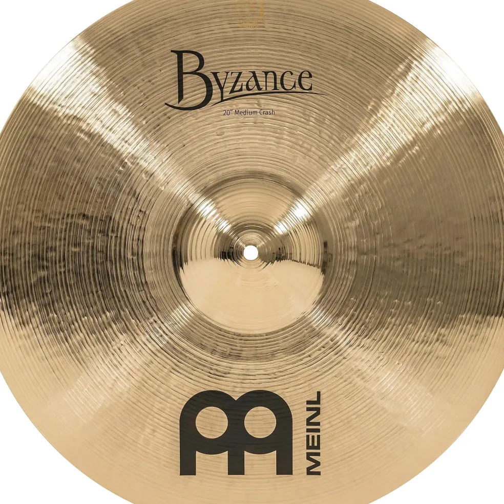 MEINL Byzance Brilliant Medium Crash Cymbal 20 in.