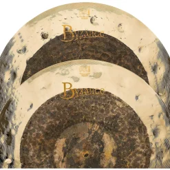 MEINL Byzance Extra Dry Dual Hi-Hat Cymbal Pair 15 in.