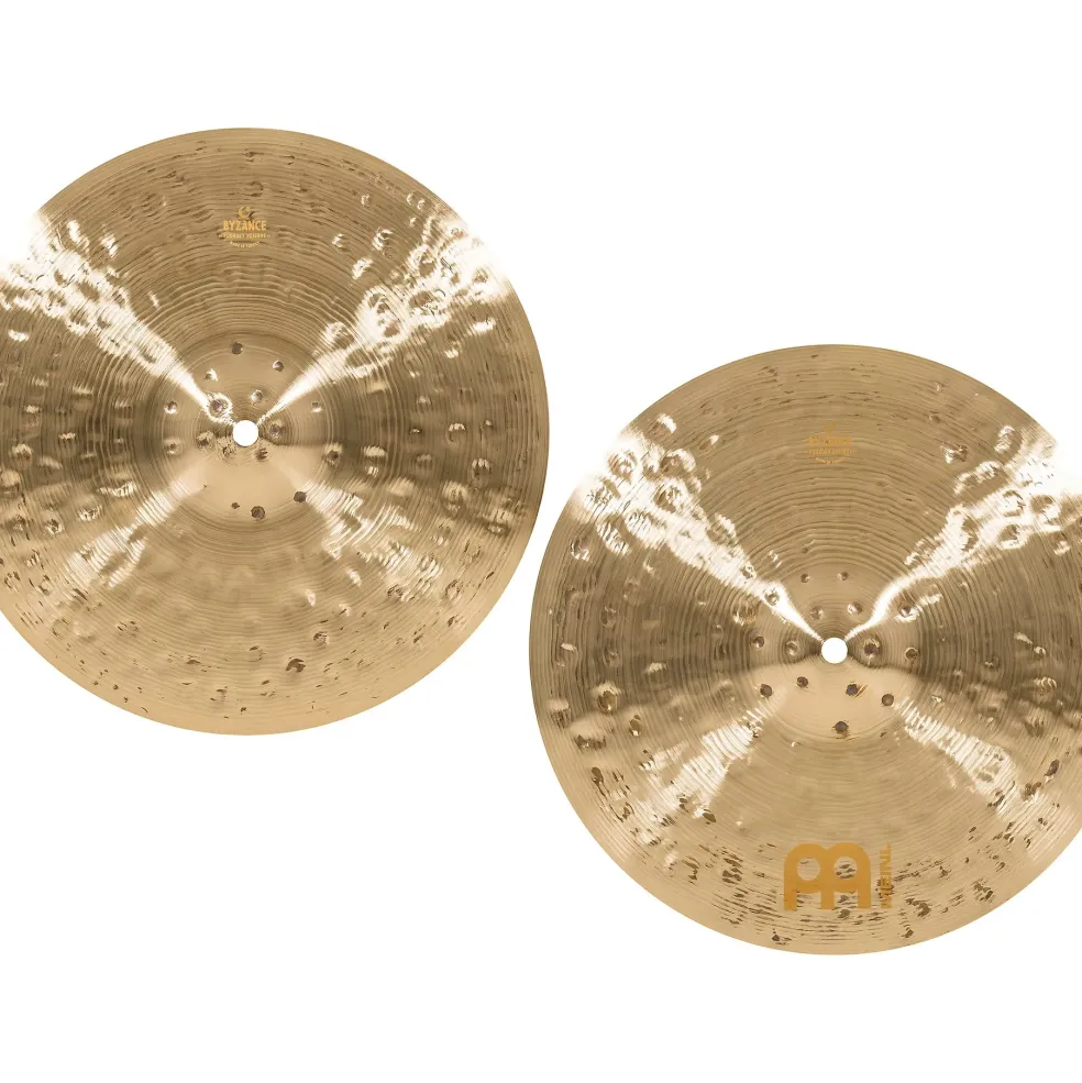 MEINL Byzance Foundry Reserve Hi-Hat Cymbal Pair 14 in.