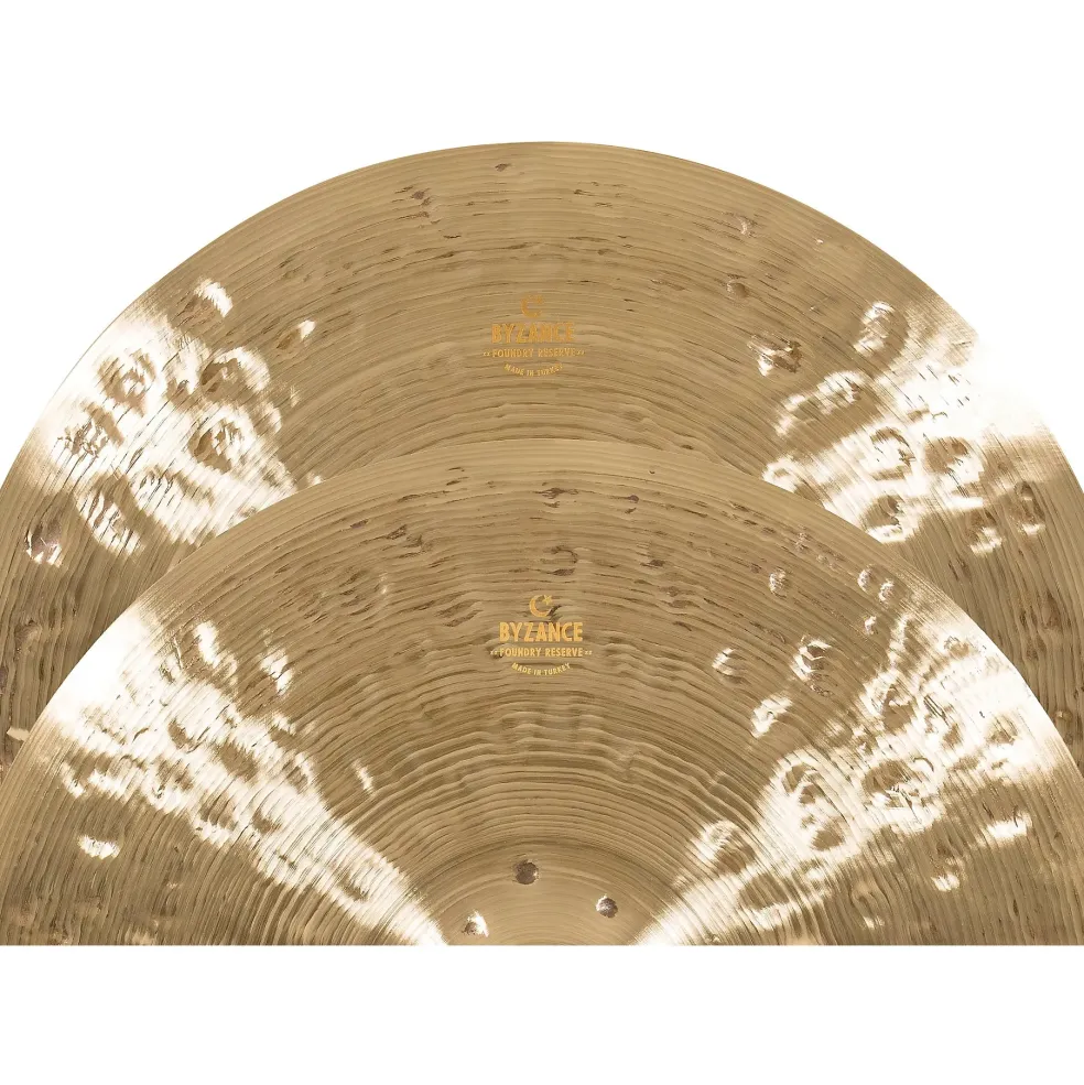 MEINL Byzance Foundry Reserve Hi-Hat Cymbal Pair 14 in.
