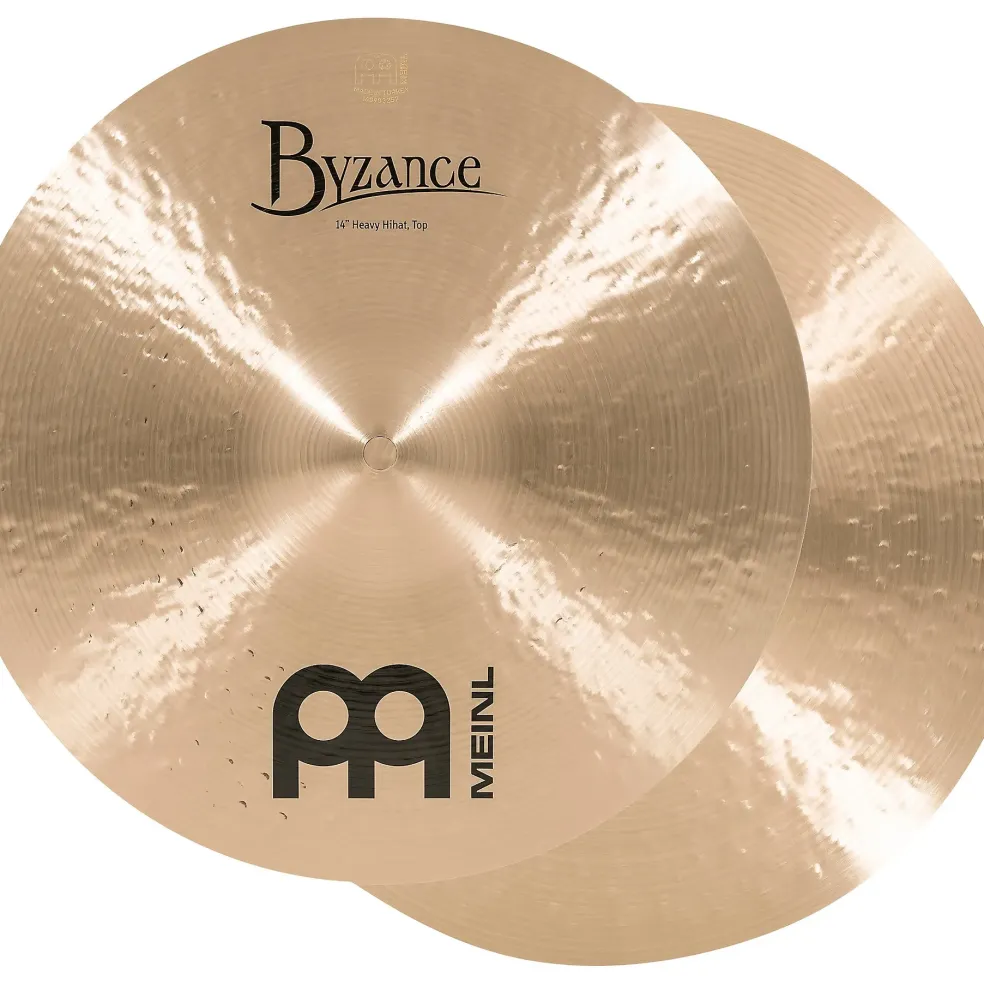 MEINL Byzance Heavy Hi-Hat Traditional Cymbals 14 in.
