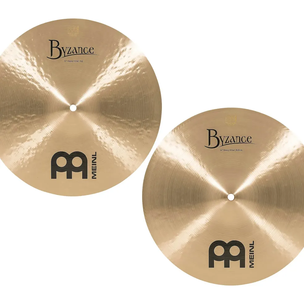 MEINL Byzance Heavy Hi-Hat Traditional Cymbals 14 in.
